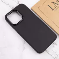 TPU чохол Bonbon Metal Style для Apple iPhone 14 Pro (6.1") Чорний / Black