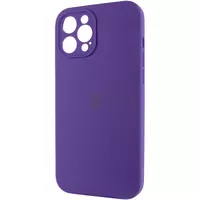 Чехол Silicone Case Full Camera Protective (AA) для Apple iPhone 14 Pro (6.1") Фиолетовый / Amethyst