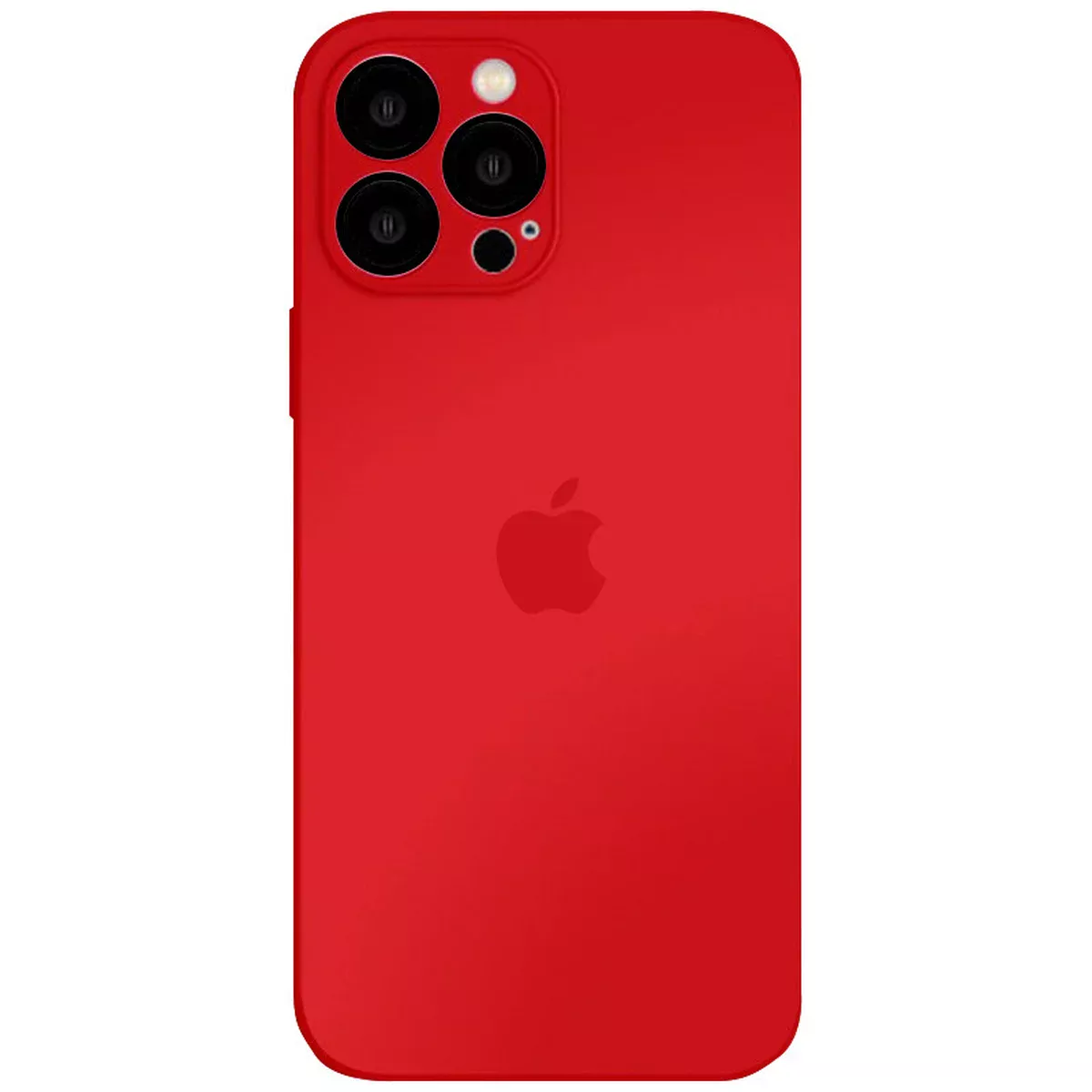 Чехол TPU+Glass Sapphire matte case для Apple iPhone 14 Pro (6.1") Cola Red