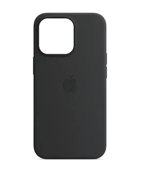 Чохол Silicone case (AAA) full with Magsafe and Animation для Apple iPhone 14 Pro (6.1") Чорний / Midnight
