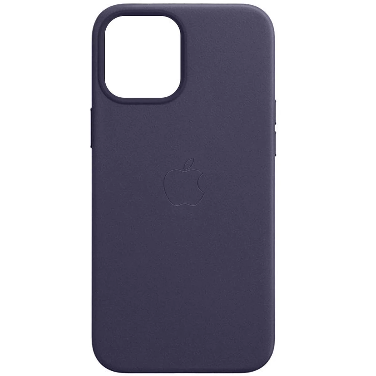 Кожаный чехол Leather Case (AAA) with MagSafe and Animation для Apple iPhone 14 Pro (6.1") Ink