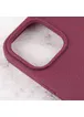 Чехол Silicone Case Full Protective (AA) для Apple iPhone 14 Pro (6.1") Бордовый / Plum