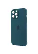 Чехол TPU+Glass Sapphire matte case для Apple iPhone 14 Pro (6.1") Navy Blue