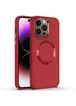 TPU чохол Bonbon Metal Style with MagSafe для Apple iPhone 14 Pro (6.1") Червоний / Red