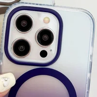 Чехол TPU+PC Shadow with MagSafe для Apple iPhone 14 Pro (6.1") Purple