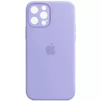 Чохол Silicone Case Full Camera Protective (AA) для Apple iPhone 14 Pro (6.1") Бузковий / Lilac
