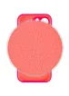 Чехол Silicone Case Full Camera Protective (AA) для Apple iPhone 14 Pro (6.1") Розовый / Barbie pink