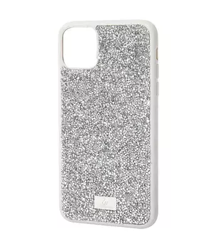 TPU чохол Bling World Rock Diamond для iPhone 14 Pro (6.1") Срібний