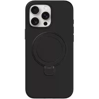 Чохол Silicone Case Full Protective NO LOGO with Ring для Apple iPhone 14 Pro (6.1") Black