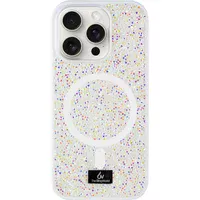 TPU чехол Bling World Rock Diamond with MagSafe для Apple iPhone 14 Pro (6.1") White