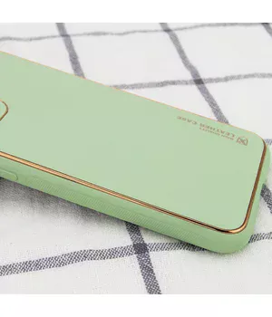 Шкіряний чохол Xshield для Apple iPhone 14 Pro (6.1") Зелений / Pistachio