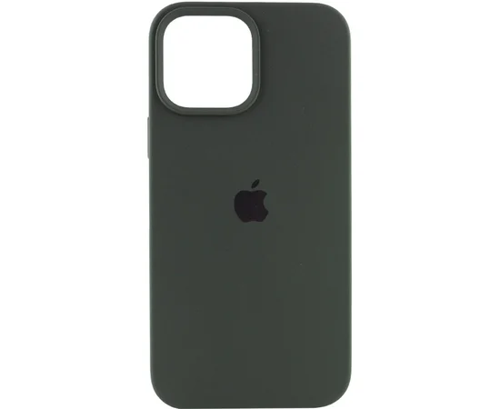 Чехол Silicone Case Full Protective (AA) для Apple iPhone 14 Pro (6.1") Зеленый / Cyprus Green
