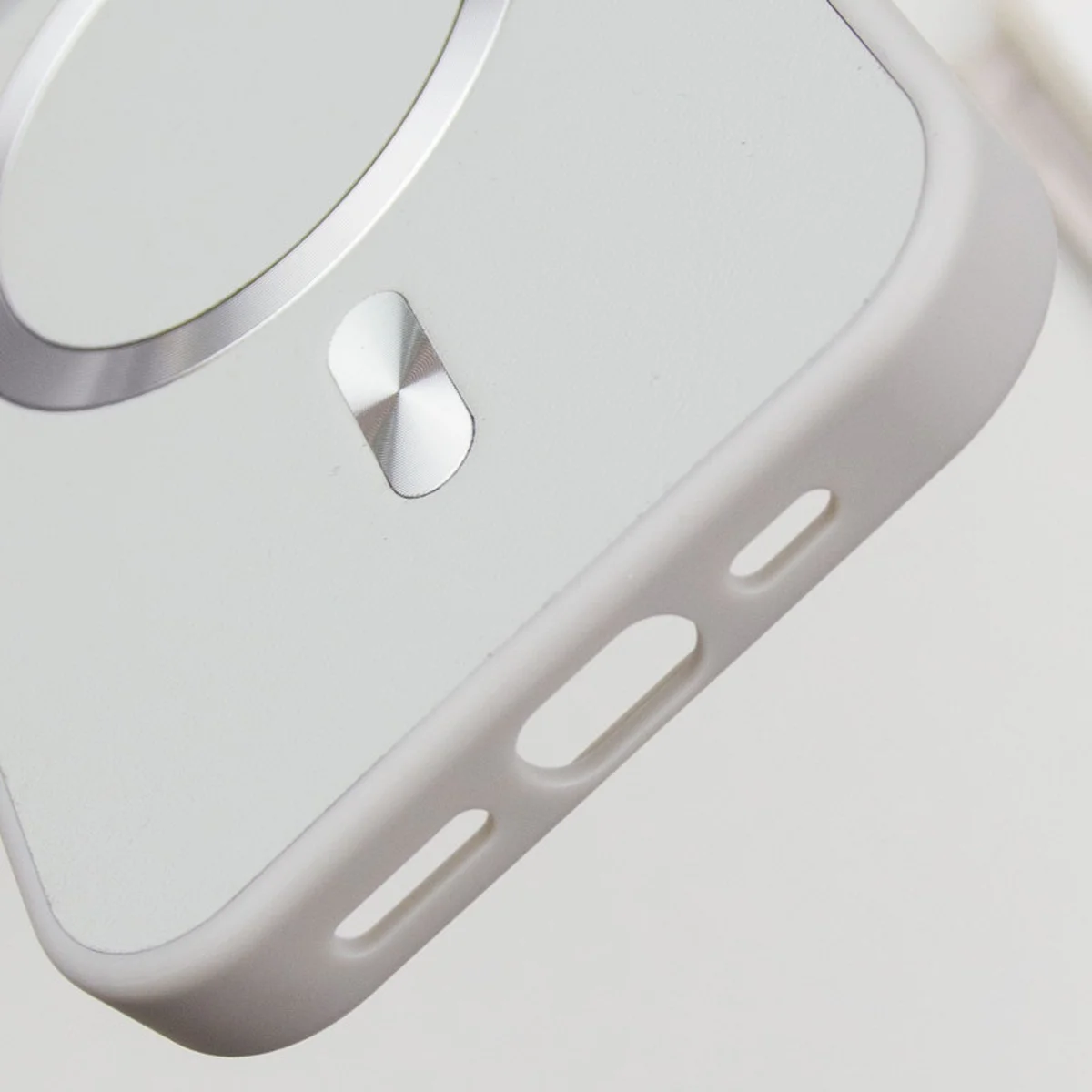 Шкіряний чохол SnapCase with MagSafe для Apple iPhone 14 Pro (6.1") Grey