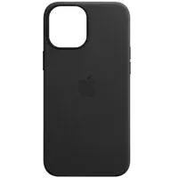 Шкіряний чохол Leather Case (AAA) with MagSafe для Apple iPhone 14 Pro (6.1") Midnight