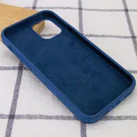 Чехол Silicone Case Full Protective (AA) для Apple iPhone 14 Pro (6.1") Синий / Navy Blue