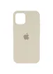 Чохол Silicone Case Full Protective (AA) для Apple iPhone 14 Pro (6.1") Бежевий / Antigue White