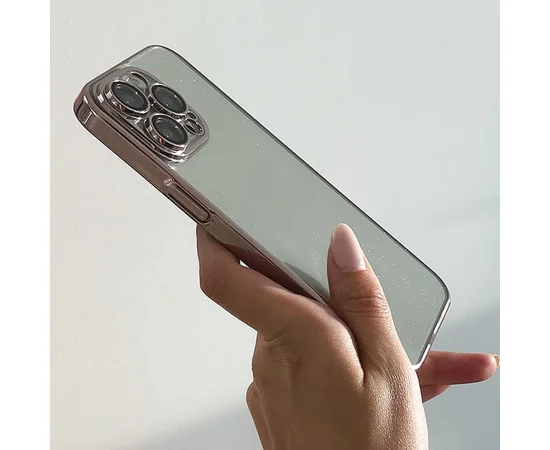 Чохол TPU+PC Glittershine для Apple iPhone 14 Pro (6.1") Rose Gold