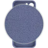 Чехол Silicone Case Full Camera Protective (AA) для Apple iPhone 14 Pro (6.1") Серый / Lavender Gray / PVH