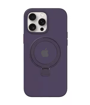 Чохол Silicone Case Full Protective with Ring для Apple iPhone 14 Pro (6.1") Purple