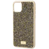 TPU чехол Bling World Rock Diamond для Apple iPhone 14 Pro (6.1") Золотой