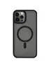 TPU+PC чехол Metal Buttons with MagSafe для Apple iPhone 14 Pro (6.1") Черный