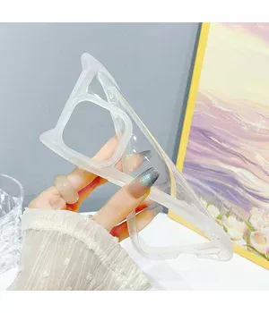 Чохол TPU Cat для Apple iPhone 14 Pro (6.1") Transparent