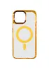 Чохол TPU Iris with MagSafe для Apple iPhone 14 Pro (6.1") Помаранчевий