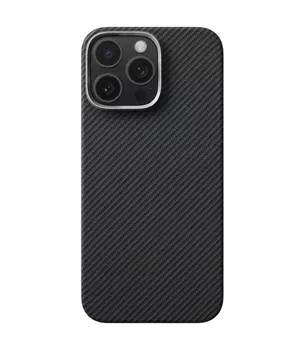 Чехол PC Carbon Protection Slim with MagSafe для Apple iPhone 14 Pro (6.1") Black