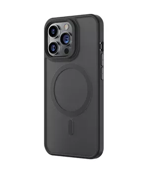 TPU+PC чохол Blueo Skin Friendly Frosted with MagSafe для Apple iPhone 14 Pro (6.1") Чорний