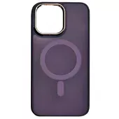 Чехол TPU+PC Lily with MagSafe для Apple iPhone 14 Pro (6.1") Deep Purple