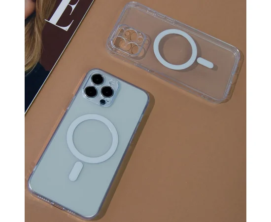 Чохол TPU+Glass Firefly для Apple iPhone 14 Pro (6.1") Прозорий