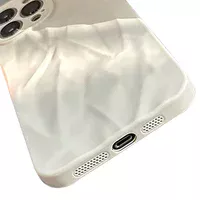 Чехол TPU Texture для Apple iPhone 14 Pro (6.1") White