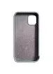 Чехол Silicone Case Full Protective NO LOGO with Ring для Apple iPhone 14 Pro (6.1") Grey