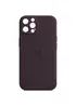 Чехол Silicone Case Full Camera Protective (AA) для Apple iPhone 14 Pro (6.1") Фиолетовый / Elderberry