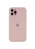 Чехол Silicone Case Full Camera Protective (AA) для Apple iPhone 14 Pro (6.1") Розовый / Pink Sand