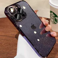 Чохол TPU+PC Glittershine для Apple iPhone 14 Pro (6.1") Purple