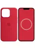 Чехол Silicone case (AAA) full with Magsafe and Animation для Apple iPhone 14 Pro (6.1") Красный / Red