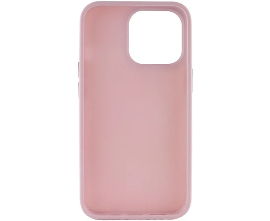 TPU чохол Bonbon Metal Style для Apple iPhone 14 Pro (6.1") Рожевий / Light pink