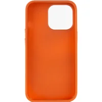 TPU чохол Bonbon Metal Style для Apple iPhone 14 Pro (6.1") Помаранчевий / Papaya