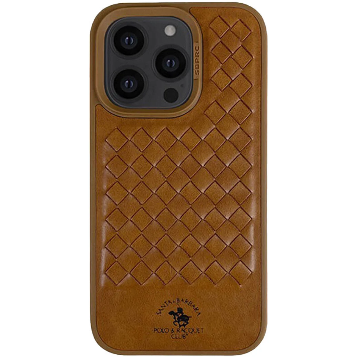 Кожаный чехол Polo Santa Barbara для Apple iPhone 14 Pro (6.1") Brown
