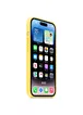 Чохол Silicone case (AAA) full with Magsafe для Apple iPhone 14 Pro (6.1") Жовтий / Canary Yellow