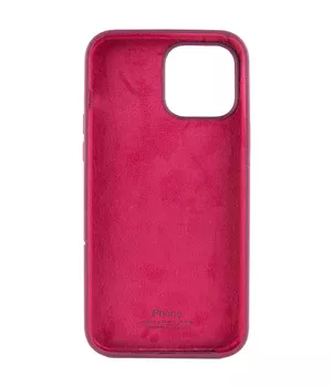 Чохол Silicone Case Full Protective (AA) для Apple iPhone 14 Pro (6.1") Бордовий / Plum
