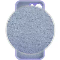 Чохол Silicone Case Full Camera Protective (AA) для Apple iPhone 14 Pro (6.1") Бузковий / Dasheen