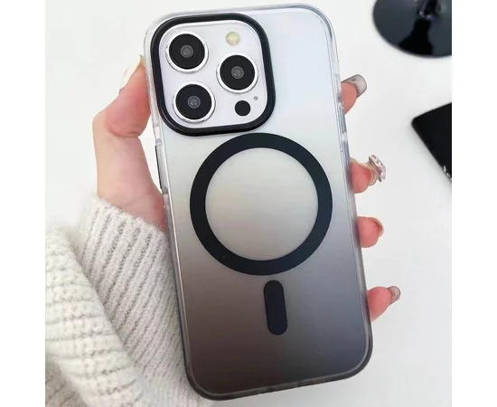 Чохол TPU+PC Phantom with MagSafe для Apple iPhone 14 Pro (6.1") Black