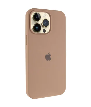 Чохол Silicone Case Full Protective (AA) для Apple iPhone 14 Pro (6.1") Бежевий / Desert Gold