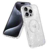 Чохол TPU Eclipse Sparkle (MagFit) для Apple iPhone 14 Pro (6.1") Clear