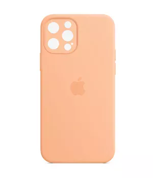 Чохол Silicone Case Full Camera Protective (AA) Apple iPhone 14 Pro (6.1") Помаранчевий / Cantaloupe