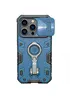 TPU+PC чохол Nillkin CamShield Armor Pro no logo (шторка на камеру) для Apple iPhone 14 Pro (6.1") Синій