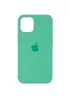 Чехол Silicone Case Full Protective (AA) для Apple iPhone 14 Pro (6.1") Зеленый / Spearmint