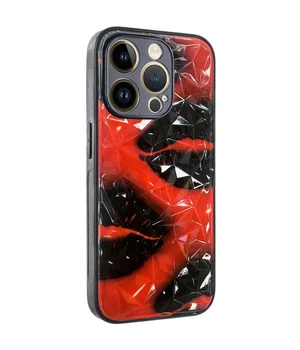 TPU+PC чехол Prisma Plushie для Apple iPhone 14 Pro (6.1") Kiss
